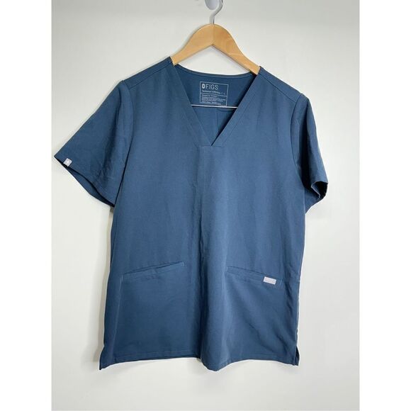 FIGS Casma Short Sleeve Scrubs Shirt Womens Size Large Technical Collection - Picture 1 of 5